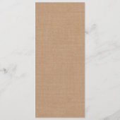 Menu Zwart gezicht en schoot (Achterkant)