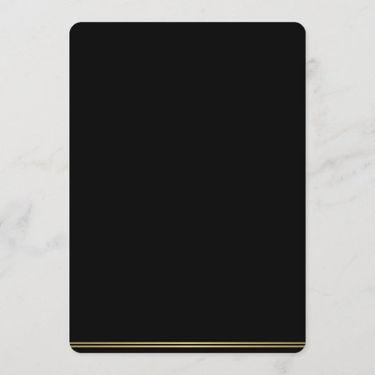 Menu Zwart-gouden bruidsband (Achterkant)