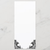 Menu Zwart-wit breedband (Achterkant)