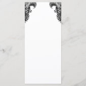 Menu Zwart-wit breedband (Achterkant)