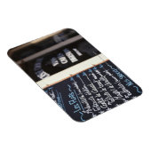 Menubord bij een café in Bordeaux, Frankrijk Magneet (Rechterzijde)