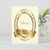 menubruiloft, menuvergadering, geweldige gatsby; m menu (Staand voorkant)