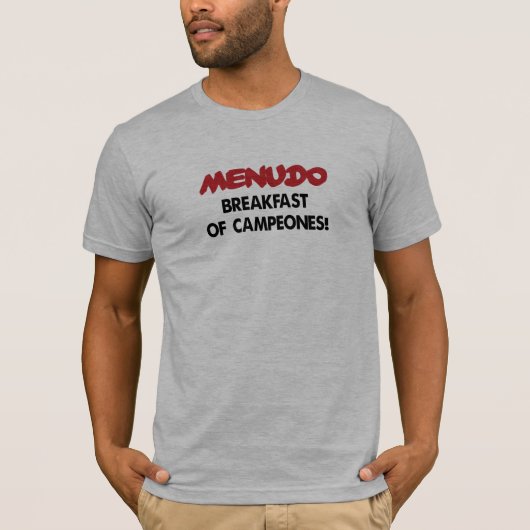 MENUDO Breakfast van Campeones! T-shirt (Voorkant)