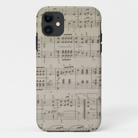 Menuetto Case-Mate iPhone Case (Achterkant)