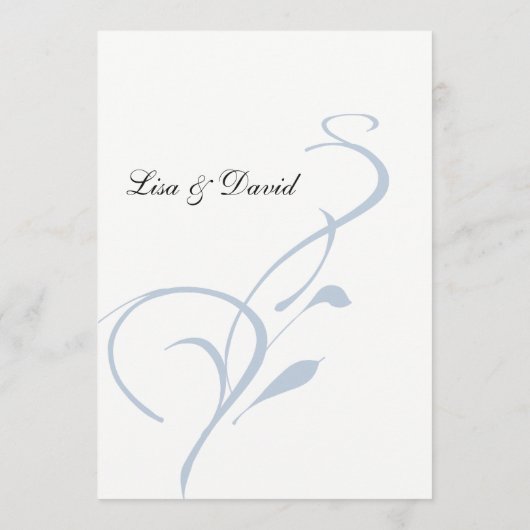 Menukaart (Achterkant)