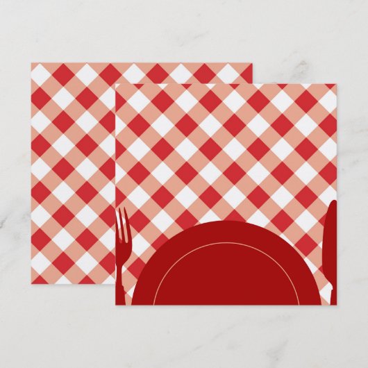 Menukaart (Voorkant / Achterkant)