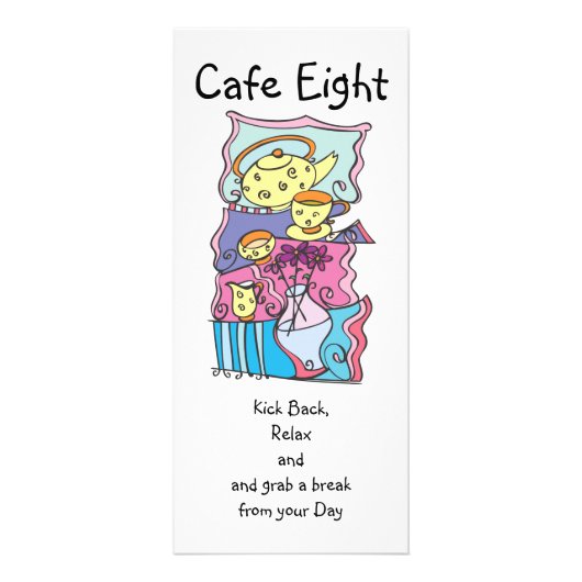 Menukaart Reclamekaart (Voorkant)