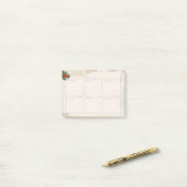 Menukaart Wekelijks Post-it® Notes (Op bureau)