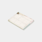 Menukaart Wekelijks Post-it® Notes (Schuin)