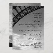 Menukaarten voor Eiffel Tower Menu (Voorkant / Achterkant)