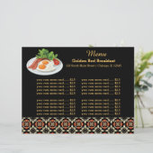 Menuontbijt (Staand voorkant)