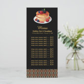 Menuontbijt Menu (Staand voorkant)