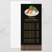 Menuontbijt Menu (Voorkant / Achterkant)