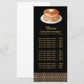 Menuontbijt Menu (Voorkant / Achterkant)