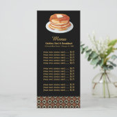 Menuontbijt Menu (Staand voorkant)