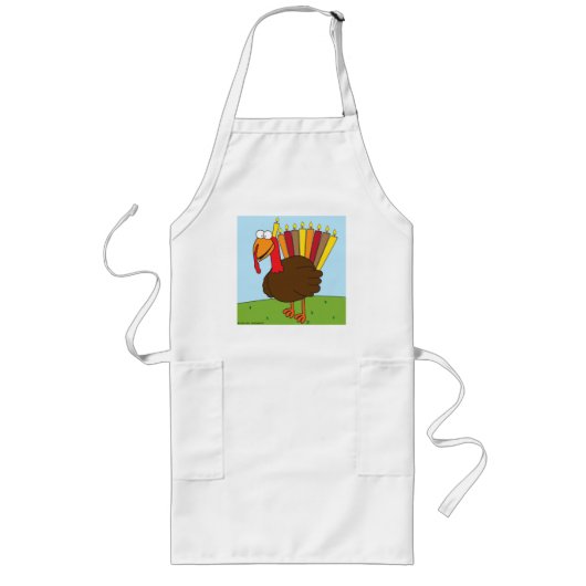 Menurkey Apron Lang Schort (Voorkant)