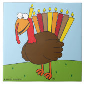 Menurkey Tile/Trivet (groot) Tegeltje (Voorkant)