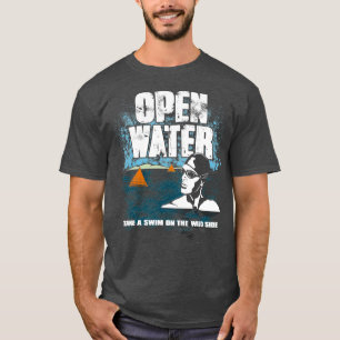 Menx27s Open Water Swimming and Triathlon T-shirt