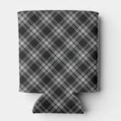 Menzies Black Scottish Tartan Pattern Apron Blikjeskoeler (Achterkant)