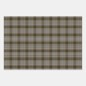 Menzies Brown Tartan Scottish Pset Inpakpapier Vel (Voorkant)