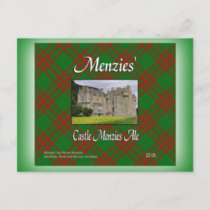 Menzies' Castle Menzies Ale Briefkaart