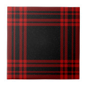 Menzies Clan Hunting Tartan Pset Pattern Tegeltje (Voorkant)
