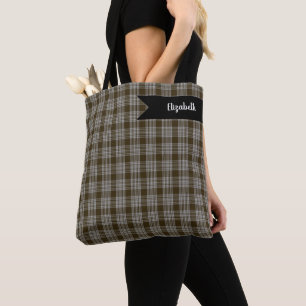 Menzies Dun Clan Tartan Schotse Plaid Tote Bag