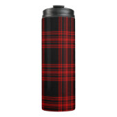 Menzies Hunting Tartan Scottish Pset Pattern Thermosbeker (Voorkant)