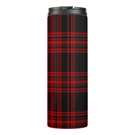 Menzies Hunting Tartan Scottish Pset Pattern Thermosbeker (Achterkant)