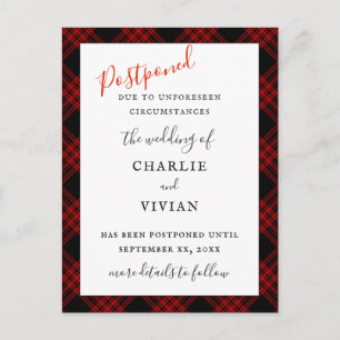 Menzies Jacht Clan Tartan Plaid Patroon Briefkaart
