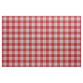 Menzies Red Tartan Stof (Yard (91,4 cm))