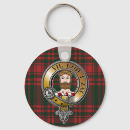 Menzies Tartan & Badge Sleutelhanger