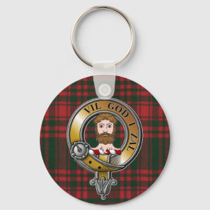 Menzies Tartan & Badge Sleutelhanger