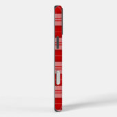 Menzies tartan red white plaid Case-Mate iPhone case (Achterkant / Rechts)