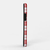 Menzies tartan rood wit geruit Case-Mate iPhone case (Achterkant/rechts)