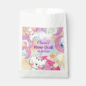 Meogisch caticorn verjaardag Favor Bag Bedankzakje (Voorkant)