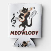 Meolody Cat Music Guitar Blikjeskoeler (Voorkant)