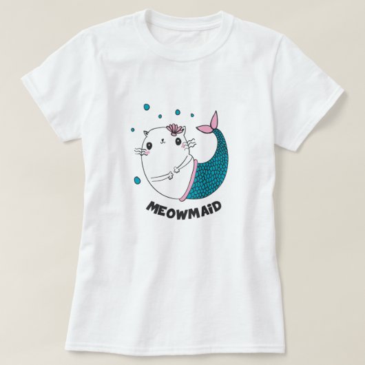 Meomaid T-shirt (Design voorkant)