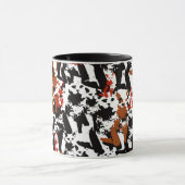 meooow - kattenpatroon mok (Midden)
