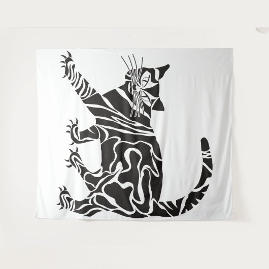 Meoow Tapijt Wandkleed (Voorkant (horizontaal))