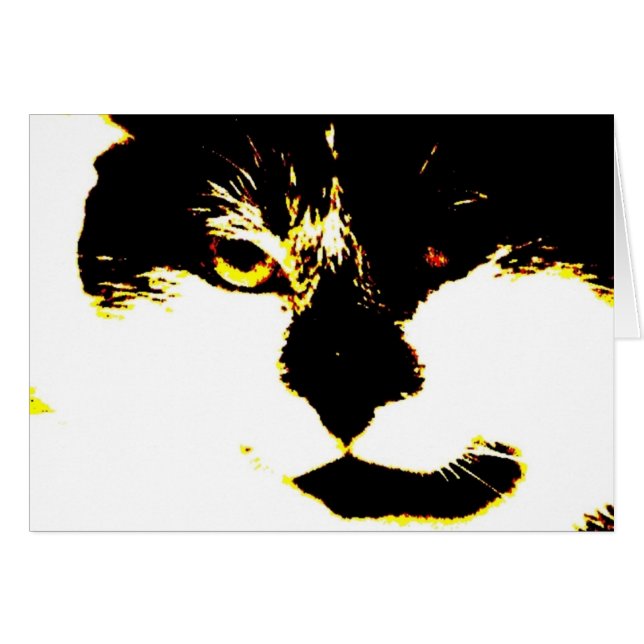 "Meow" (Voorkant Horizontaal)