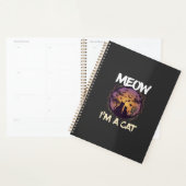 Meow Am Cat Halloween Night Witch Pumpkin_1 Planner (Display)