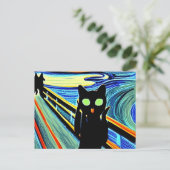 Meow Briefkaart (Staand voorkant)