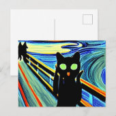 Meow Briefkaart (Voorkant / Achterkant)