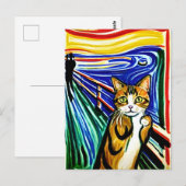 Meow Briefkaart (Voorkant / Achterkant)
