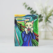 Meow Briefkaart (Staand voorkant)