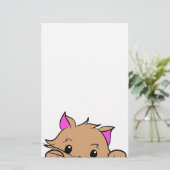 Meow Briefpapier (Staand voorkant)