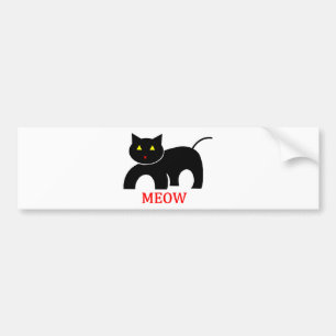 Meow Bumpersticker