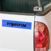 MEOW-Bumpersticker Bumpersticker (Op Truck)