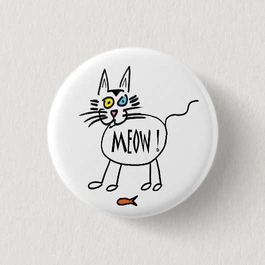 Meow Button (Voorkant)